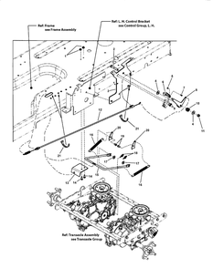 Park Brake Group - Rzt Diagram and Parts List for 107280063-7800753A,ZTS7000 2011 Briggs and Stratton Lawn Tractor Accessories